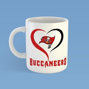 NFL Heart Favorite NFL Football Team Sport Mug of Your Favorite Team